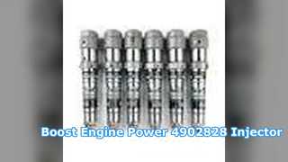 Injetor de combustível 4902828 de alto desempenho para motores diesel